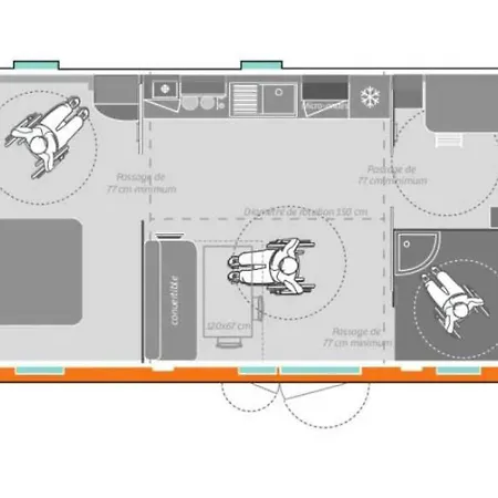Camping Serignan - Plage 600M - Toboggans - Ccbb0Ah * Portiragnes